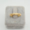 Bague alliance en or jaune 18 carats 58 Facettes #BT13