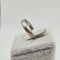 Bague alliance en or blanc 18 carats 58 Facettes #BT15