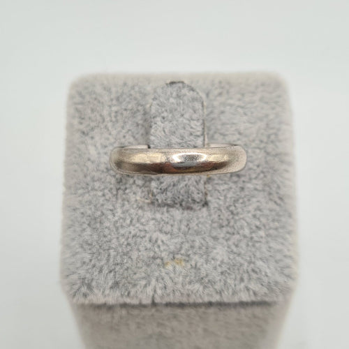 Bague alliance en or blanc 18 carats 58 Facettes #BT15