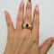 Bague 54 Bague en or jaune 18k et améthyste 58 Facettes #BT19