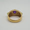 Bague 54 Bague en or jaune 18k et améthyste 58 Facettes #BT19