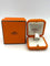 Bague 53 Hermès - Bague Pliage en argent 925 58 Facettes HERMES BG 1053