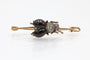 Broche Broche - Motif de mouche en or jaune 18 carats, XIXe siècle 58 Facettes 12124