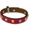 Bracelet Hermès - Bracelet Mini Dog en cuir de veau rouge 58 Facettes LOT 6841