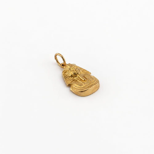 Pendentif Pendentif égyptien - Masque de Toutânkhamon en or jaune 18 carats 58 Facettes 38101