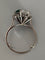 Bague 52.5 Bague Toi & Moi en or gris 18k, émeraude et diamants 58 Facettes LOT 8258