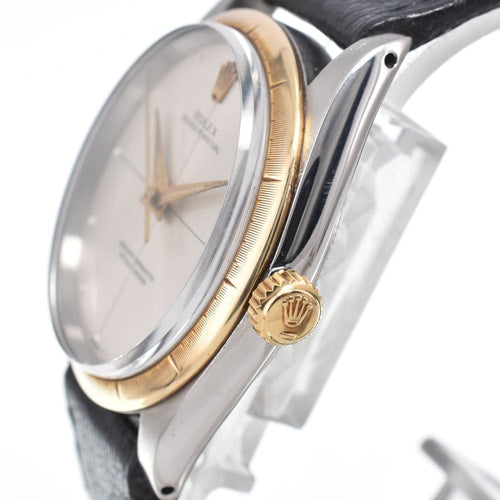 Montre Rolex - Montre Oyster Perpetual Automatic en acier et or jaune 58 Facettes kmja1ce4bk