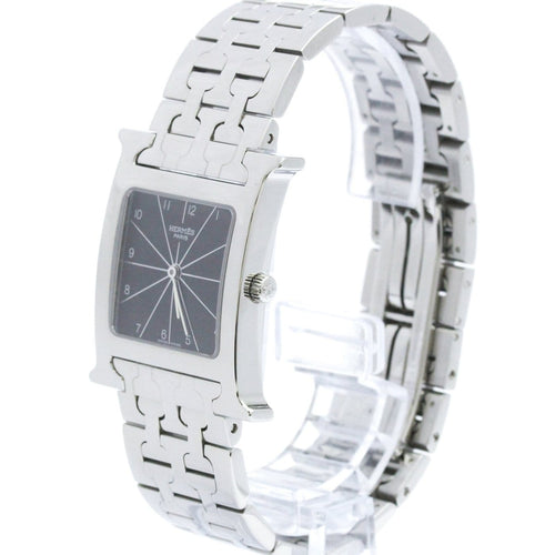 Montre Hermès - Montre Heure H à quartz en acier inoxydable 58 Facettes unk51oz9f4
