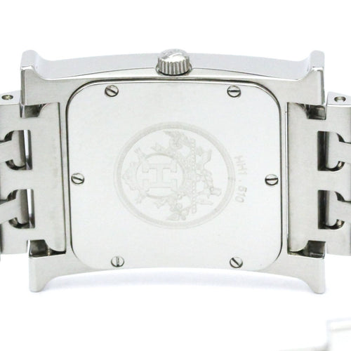 Montre Hermès - Montre Heure H à quartz en acier inoxydable 58 Facettes unk51oz9f4