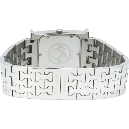 Montre Hermès - Montre Heure H à quartz en acier inoxydable 58 Facettes unk51oz9f4