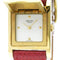 Montre Hermès - Montre Médor à quartz en métal plaqué et cuir 58 Facettes cu10ran0ue