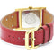 Montre Hermès - Montre Médor à quartz en métal plaqué et cuir 58 Facettes cu10ran0ue