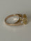 Bague 60 Bague en or rose 18k, saphir jaune de Ceylan 9,52 ct et diamants 58 Facettes LOT 8136