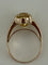 Bague 60 Bague en or rose 18k, saphir jaune de Ceylan 9,52 ct et diamants 58 Facettes LOT 8136