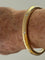 Bracelet Chaumet - Bracelet jonc ouvrant en or jaune 18k et diamants 58 Facettes LOT 7829
