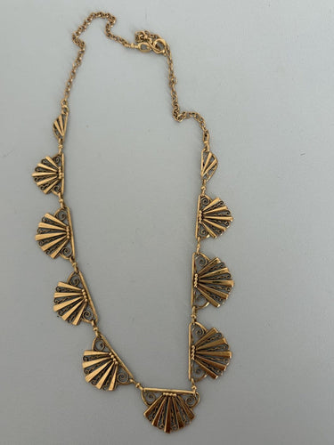 Collier Collier draperie en or jaune 18k 58 Facettes LOT 7769