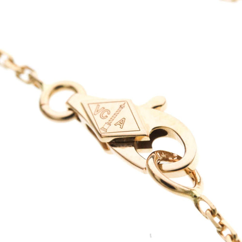 Collier Van Cleef & Arpels Sweet Alhambra - Collier en or blanc 18k et diamants 58 Facettes wbt963v506