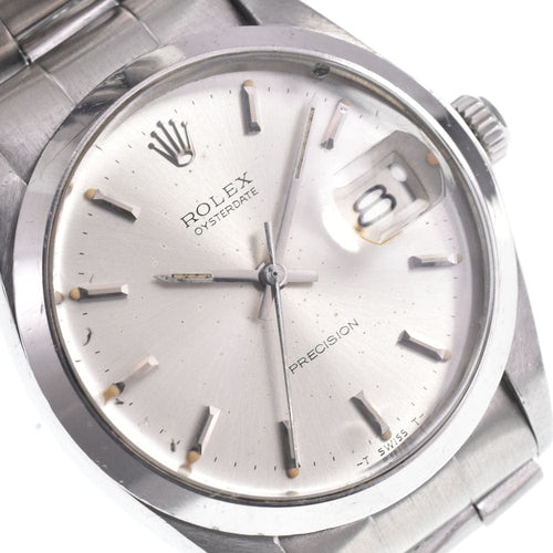 Montre Rolex - Montre Oyster Precision en acier 58 Facettes n0ubipsroy