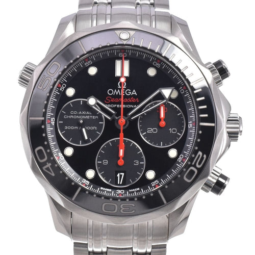 Montre Omega - Montre Seamaster Diver 300M chronomètre chronographe automatique en acier inoxydable 58 Facettes udi68ztlx6
