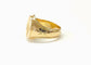 Bague 58 Chevalière en or massif 18k gravée 58 Facettes chv.lys-2432