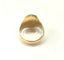 Bague 58 Chevalière en or massif 18k gravée 58 Facettes chv.lys-2432