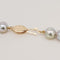 Collier Collier de perles Akoya japonaises, tanzanite certifiée et diamants en or 14k 58 Facettes N002