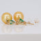 Boucles d'oreilles Boucles d’oreilles pendantes en or 18k, perles des mers du Sud, émeraudes et diamants 58 Facettes E0070