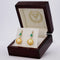 Boucles d'oreilles Boucles d’oreilles pendantes en or 18k, perles des mers du Sud, émeraudes et diamants 58 Facettes E0070