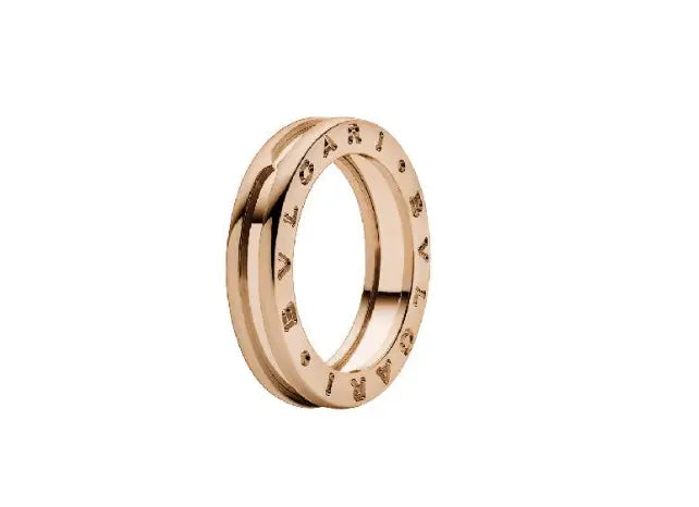 Bague Bulgari B.zero1 - Bague une bande en or rose 18 carats 58 Facettes 14788