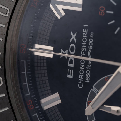 Montre Edox - Montre Chrono Offshore 1, référence 10221 58 Facettes TOT-12036