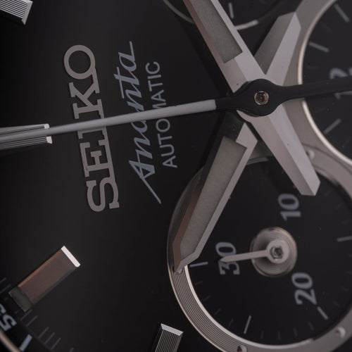 Montre Seiko Brightz Ananta - Montre automatique chronographe SAEK011 58 Facettes TOT-11902
