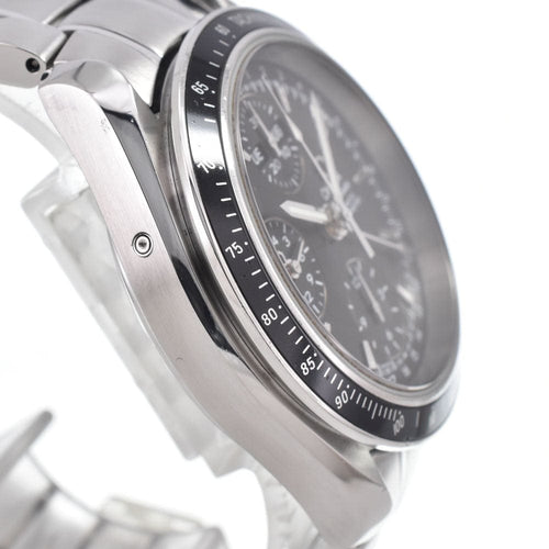 Montre Omega - Montre Speedmaster à calendrier triple, chronographe automatique en acier inoxydable 58 Facettes k9vn85ddqu