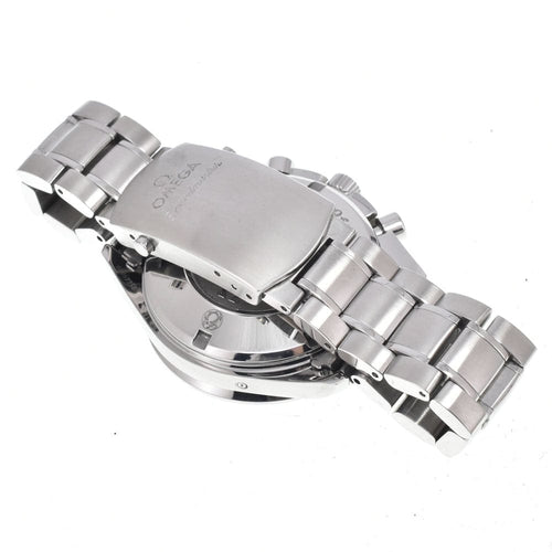 Montre Omega - Montre Speedmaster à calendrier triple, chronographe automatique en acier inoxydable 58 Facettes k9vn85ddqu