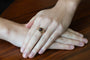 Bague 57 Chevalière en or 14 carats et grenat cabochon, Autriche-Hongrie, 1872-1922 58 Facettes 13478