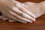 Bague 54.5 Bague en or jaune et blanc 18 carats, aigue-marine et diamants 58 Facettes 13667