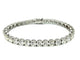 Bracelet Bracelet rivière en or blanc 18k et diamants, 16,45 ct 58 Facettes VINTAGE BRA 2606002
