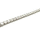 Bracelet Bracelet rivière en or blanc 18k et diamants, 16,45 ct 58 Facettes VINTAGE BRA 2606002