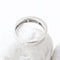 Bague 52 Bague demi-alliance en or blanc 18 carats, 15 diamants baguette, 0,70 ct 58 Facettes 2B-KKK