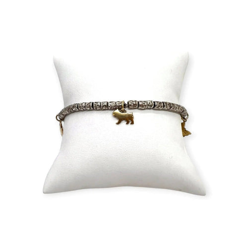 Bracelet DoDo - Bracelet en argent 925 et or jaune 750 58 Facettes 330104849
