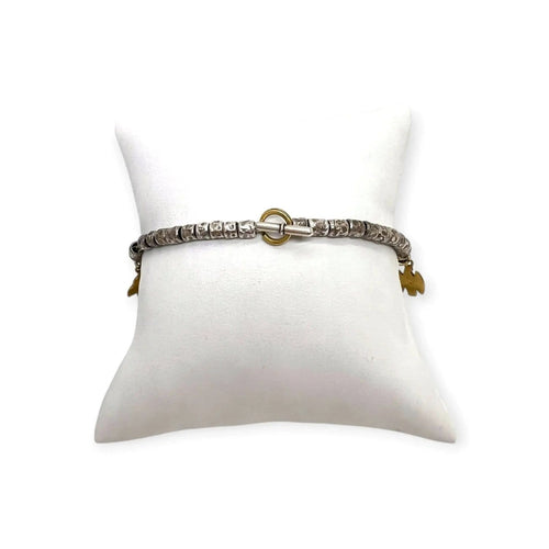 Bracelet DoDo - Bracelet en argent 925 et or jaune 750 58 Facettes 330104849