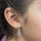Boucles d'oreilles Boucles d’oreilles pendantes en or blanc 18k et diamants 0,75 ct 58 Facettes 2B-H