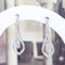 Boucles d'oreilles Boucles d’oreilles pendantes en or blanc 18k et diamants 0,75 ct 58 Facettes 2B-H
