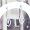 Boucles d'oreilles Boucles d’oreilles pendantes en or blanc 18k et diamants 0,75 ct 58 Facettes 2B-H
