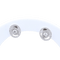 Boucles d'oreilles Boucles d’oreilles en or blanc 18k avec diamants, 0,48 ct 58 Facettes 2B-F