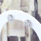 Boucles d'oreilles Boucles d’oreilles en or blanc 18k avec diamants, 0,48 ct 58 Facettes 2B-F