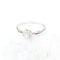 Bague 53 Bague rosette en or blanc 18 carats et diamants, 0,31 ct 58 Facettes 2B-ÑÑ