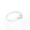 Bague 53 Bague rosette en or blanc 18 carats et diamants, 0,31 ct 58 Facettes 2B-ÑÑ