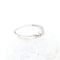 Bague 54 Bague entrelacée en or blanc 18k avec trois diamants, 0,06 ct 58 Facettes 2B-JJ