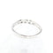 Bague 54 Bague entrelacée en or blanc 18k avec trois diamants, 0,06 ct 58 Facettes 2B-JJ