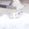 Boucles d'oreilles Boucles d’oreilles solitaires en or blanc 18 carats, diamants 0,24 ct 58 Facettes 2B-Q